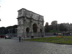 Rome Arch of Constantine ancient structure