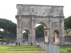 Arch of Constantine in the Roman Forum