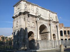 Arch of Constantine in Rome February 2009