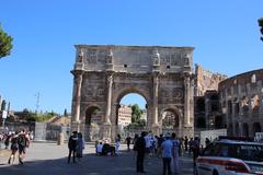 Arch of Constantine in Rome