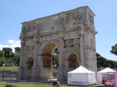 Arco de Constantino in Rome