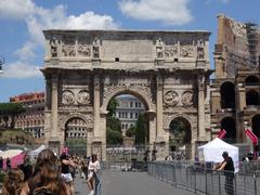 Arco de Constantino in Rome, Italy