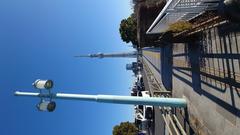 View of Tokyo Skytree from Kototoi Bridge