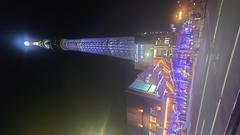 Tokyo Skytree at night