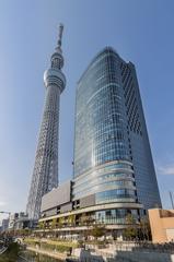 Tokyo Skytree and East Tower in Sumida, Tokyo