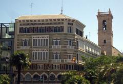 Església Parroquial de Sant Martí Bisbe i Sant Antoni Abat in València and its bell tower