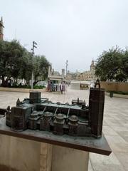 Model of the Valencia Cathedral in Plaça de la Reina