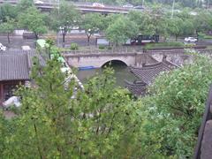 Moat near the Xi'an city wall