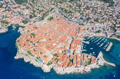Old Town and Old Harbor of Dubrovnik, Croatia