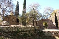 Romanesque ruins of San Pelayo de Ávila church in El Retiro, Madrid