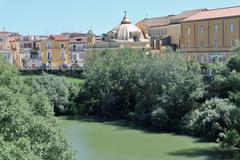 Capua from the Roman bridge