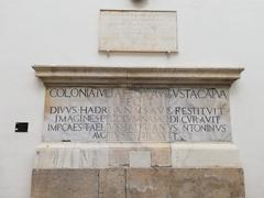 Colonia Julia epigraph at Museo Campano, Capua, Italy