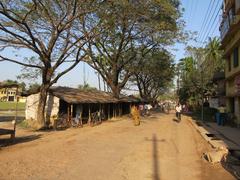 Rural road in North 24 Parganas