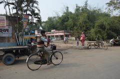 Baduria bus terminus on Baduria-Berachampa Road