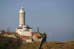 Cabo Mayor Lighthouse in Santander, Spain