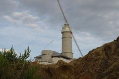 Faro Cabo Mayor lighthouse in Santander, Cantabria, Spain