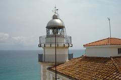 Lighthouse on the rock of Peniscola