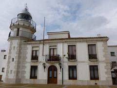 Peñíscola lighthouse and castle, Valencian heritage site