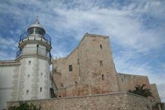 Peñiscola lighthouse and castle