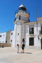 Lighthouse on a cliff during daytime