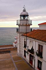 Casa del faroner i far in Peníscola