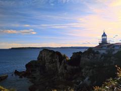 Faro de la Punta de la Cerda en La Magdalena, Santander