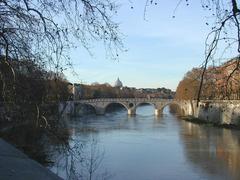 Ponte Sisto bridge in Rome