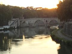 Fiume Tevere river in 2018