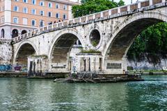 Ponte Sisto bridge in Rome