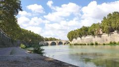 Photo of Ponte Sisto in Rome, Italy, taken as part of Wiki Loves Monuments Italia 2018