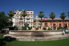 Puerta de Jerez square in Seville