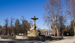 Fuente de los Galápagos in El Retiro Park