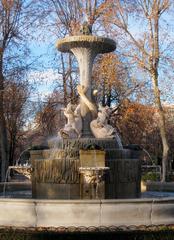 Fuente de los Galápagos in Jardines del Buen Retiro, Madrid