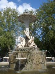 Fuente de los Galápagos in Retiro Park, Madrid