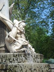 Fuente de los Galápagos in Retiro Park, Madrid