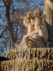 Fuente de los Galápagos in Retiro Park, Madrid