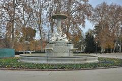 Fuente de los Galápagos in El Retiro Park, Madrid