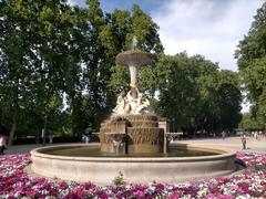 Parque de El Retiro in Madrid in May 2023