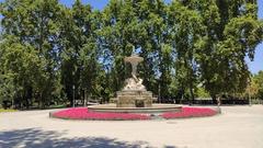 Fuente de los Galápagos at Parque del Buen Retiro in Madrid