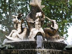 Fuente de los Galápagos in Buen Retiro Gardens