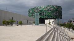 Great Mayan World Museum panoramic view in Merida, Yucatan