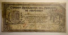 20 centavos Comisión Reguladora del Mercado de Henequén coin