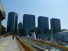 Hong Kong Bay panorama during daytime