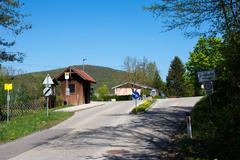 Bushaltestelle Heimbautal Gartenstraße in Wolfsgraben