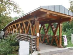 Kenzelbrücke over Wien river in Purkersdorf