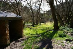 Buildings at the entrance to Horsnell Gully Conservation Park