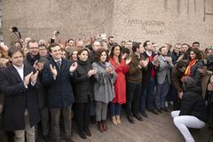 Protest in Plaza de Color against Pedro Sánchez