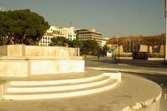 Estanque at Plaza de Colón in Madrid