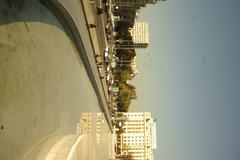 Plaza de Colón pond in Madrid