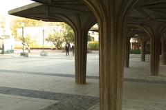 Plaza de Colón in Madrid with Pérgola de Setas